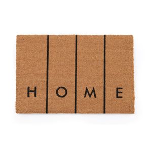 Tapete de Entrada Fibra de Coco 50cm x 75cm Home Barras Kapazi