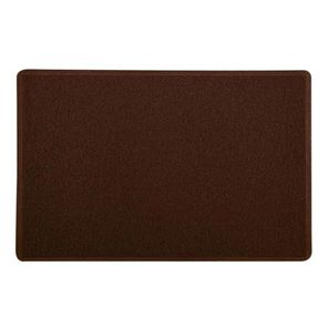 Capacho Vinil Silver 10mm 60cm x 90cm Marrom Kapazi