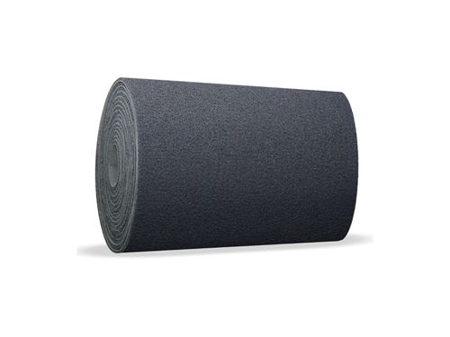 Tapete Vinil Silver Rolo 60cm x 12m Base Fundida Grafite Kapazi