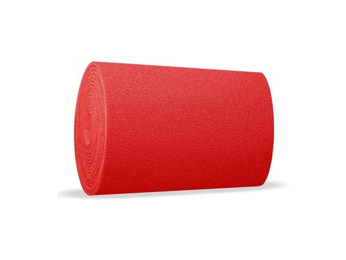 Tapete Vinil Silver Rolo 60cm x 12m Base Fundida Vermelho Ferrari Kapazi