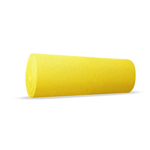 Tapete Vinil Silver Rolo 1,2m x 12m Base Fundida Amarelo Kapazi