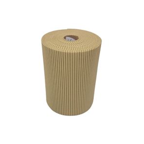 Tapete Antiderrapante Tropical Rolo 43cm x 15m Bege Kapazi