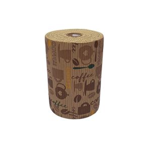 Tapete Antiderrapante Tropical Rolo 43cm x 15m Coffee Kapazi
