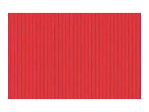 Tapete Antiderrapante Tropical 43cm x 65cm Vermelho Ferrari Kapazi