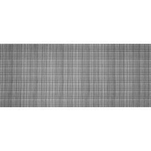 Tapete Antiderrapante Tropical Tecido Cinza 43cmx1,3m