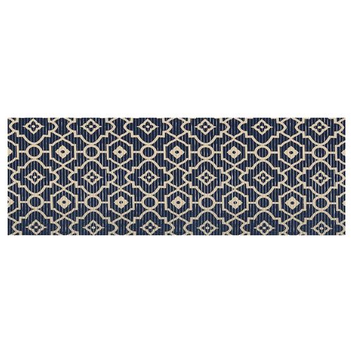 Tapete Antiderrapante Tropical 43cm x 130cm Arabesco Kapazi