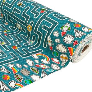 Tapete Infantil Brisa Rolo 130cm x 15m Labirinto Kapazi