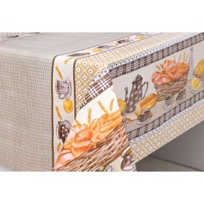 Toalha de Mesa Carinho Rolo 1,37m x 30m Café da Manhã Kapazi