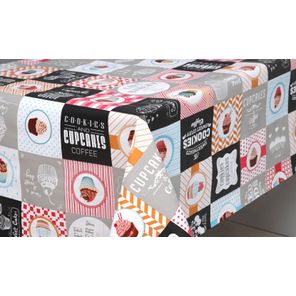 Toalha de Mesa Carinho Rolo 1,37m x 30m Cupcake Kapazi