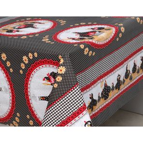 Toalha de Mesa Carinho Rolo 1,37m x 30m Galinha d'Angola Kapazi