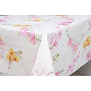 Toalha de Mesa Carinho Rolo 1,37m x 30m Orquídeas Kapazi