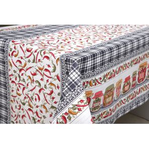 Toalha de Mesa Carinho Rolo 1,37m x 30m Pimentas Kapazi