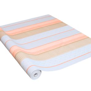 Toalha de Mesa Soft Touch Rolo 1,4m x 20m Trama Vermelha Kapazi