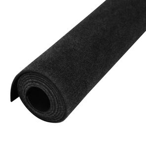 Tapete Agulhado de Entrada Rolo 60cm x 15m Home Preto Kapazi