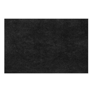 TAPETEHOME AGULHADO LISO PRETO BASE ANTIDER 1,20M X 15M