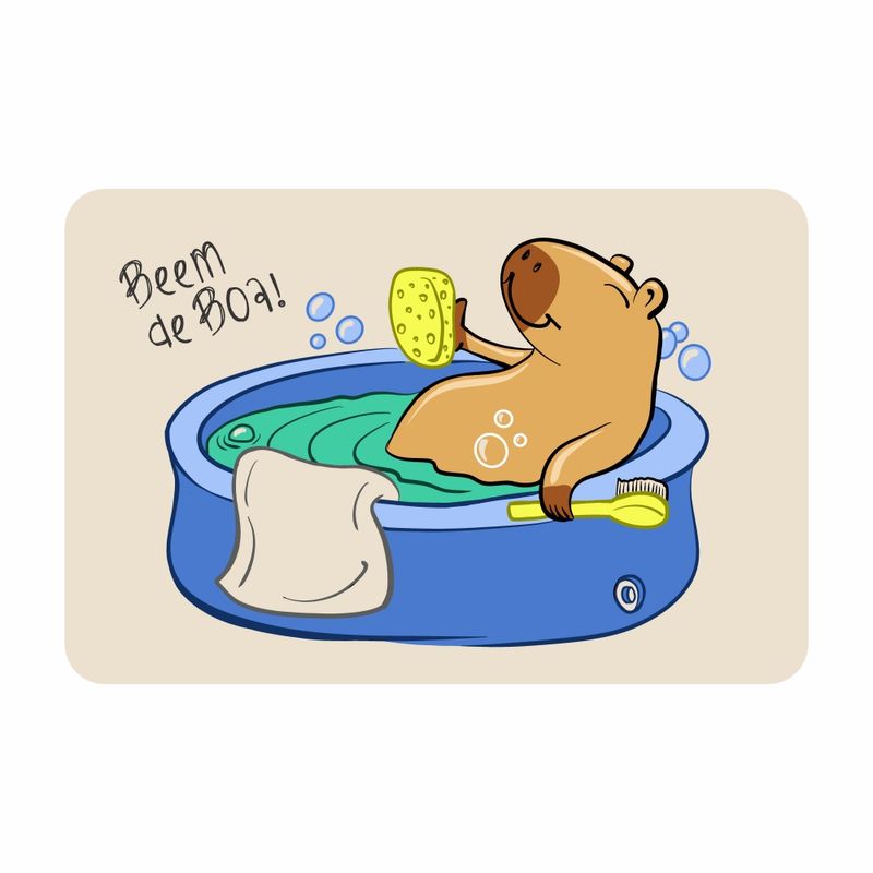 tapete_capivara_super_splash_bem_de_boa