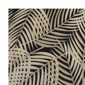 Passadeira Flex Antiderrapante 43cm x 180cm Folhas Kapazi