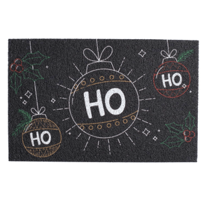 Capacho Entrada Vinil 40cm x 60cm Natal HoHoHo Kapazi