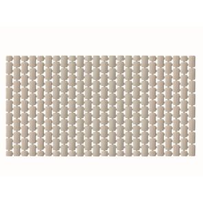Tapete para Banheiro Deck para Box Plus Bege 40x73cm Kapazi