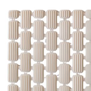 Tapete para Banheiro Deck para Box Plus Bege 40x73cm Kapazi