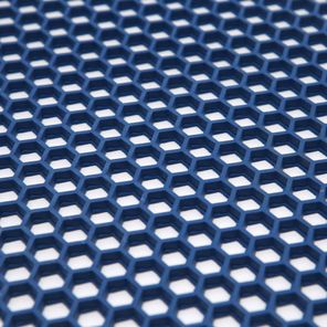 Piso Antiderrapante H-Kap Azul Rolo 1,2m x 15m Kapazi