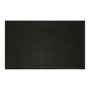 Tapete Waterkap Comercial 60cm x 90cm Preto Kapazi