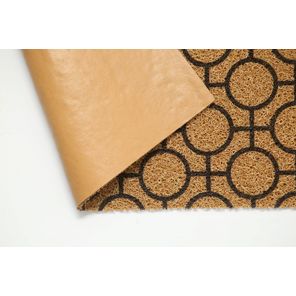 Tapete para Entrada Vinil Terral 40cm x 60cm Círculos Kapazi