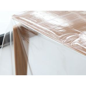 Plástico PVC Transparente 0,8 mm – Rolo 1,37 x 25 m Kapazi - Proteção de Superfícies