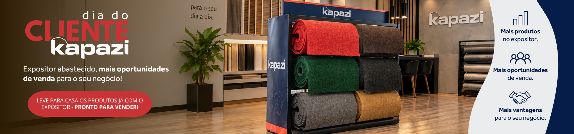 Dia do cliente Kapazi - confira as ofertas 