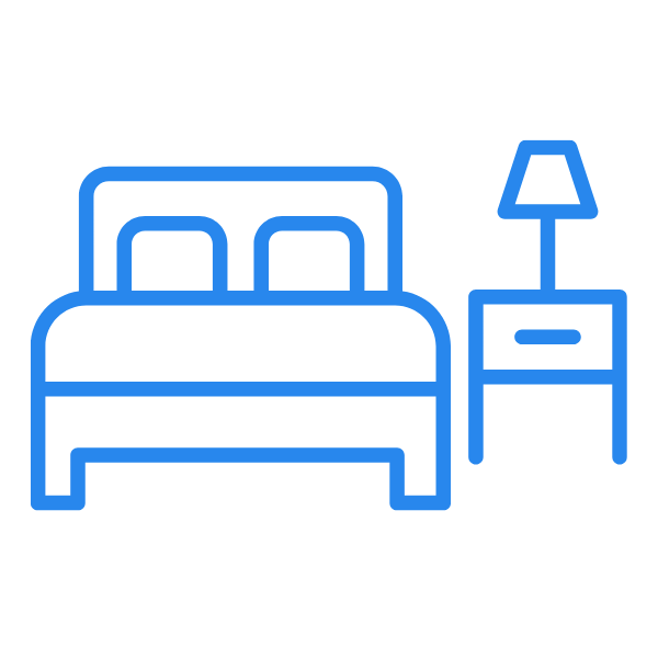 Cama, Mesa e Banho